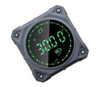 Wigearss Inclinómetro Digital, Rango de Medición 2 x 180°, Nivel Digital con Imanes en Cuatro Lados, Buscador de Ángulo Digital para Carpintería, Construcción, Decoración