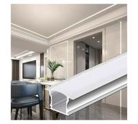 WIGING Tira De LED Rodapié con Riel, Moldura De Techo para Iluminación Indirecta