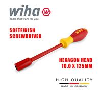 Wiha 00861 Destornillador Hexagonal 1000V VDE 10mm SoftFinish Grip 1 Pieza
