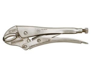 Wiha 29485, pinza de agarre en forma de semicírculo, rango de sujeción de 0 a 20 mm y de 8 a 30 mm, longitud de 180 mm