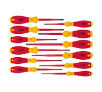 Wiha 3201K12 SoftFinish electric slimFix Juego de 12 destornilladores