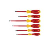 Wiha 320NK6 SoftFinish electric Juego de 6 destornilladores aislados