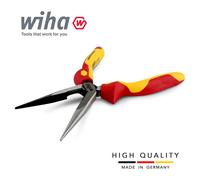Wiha 33178 Alicate de Punta Fina VDE Industrial 1000 V Rojo/Amarillo