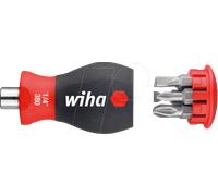 Wiha destornillador con cargador magnético ranurado, pozidriv con 6 b