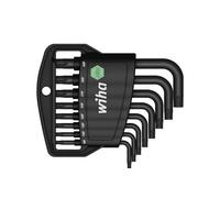 Wiha 36459 Juego Llaves Allen Tipo L TORX Plus Cortas 8 Piezas Negro
