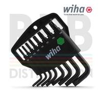 Wiha 36461 Juego Llaves Allen tipo L TORX Cortas 8 Piezas Negro Oxidado