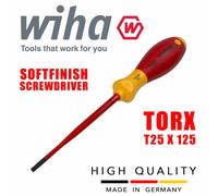 Wiha 36539 Destornillador Torx Slimfix Juego T25 Cabeza 1000v VDE Electricista