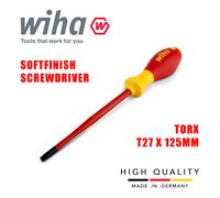 Wiha 36540 Destornillador Torx SlimFix T27 VDE 1000V 125 mm SoftFinish