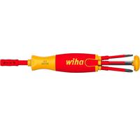 Wiha Destornillador con cargador LiftUp electric – Ranurado y Phillips, 6 slimBits (38612)