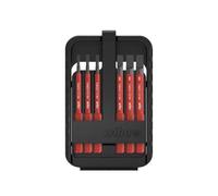 Wiha 43152, juego de 6 piezas, adaptadores para destornilladores, tamaños: 2,2, 2,5, 3,5, 4, 5,5 y 6,5 mm, 1 puntas slimBit para destornilladores eléctricos (43115), ranuradas: 2,0 mm, longitud de la