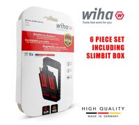 Wiha 43159 Slimbits Ranurado Destornillador Phillips Surtido Set 6pcs VDE