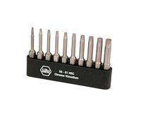 Wiha 74982 Torx Plus - Juego de puntas de destornillador (10 piezas, IP6-IP40)