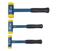 Wiha 80290 medio duro de martillos de goma Set, 3 piezas