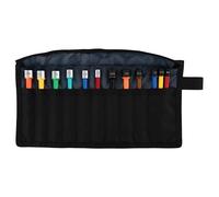 Wiha 94400 Juego de tuercas magnéticas SAE-métricas, 12 piezas, en bolsa enrollable