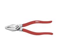 Wiha Alicates universales Classic con DynamicJoint® y OptiGrip con filo de corte extralargo 180 mm, 7" (26706)
