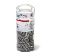 Wiha Bit Standard de 25 mm Phillips (PH2), de 100 unid., de 1/4" en envase grande (40461)