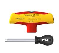 Wiha destornillador dinamométrico torquevario®-s con mango corredizo