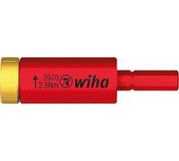 Wiha easyTorque 29701280 - Adaptador eléctrico (2,8 Nm), color rojo y amarillo