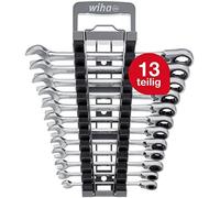 Wiha - juego 12 pcs llaves de chicharra combinadas y reversibles.