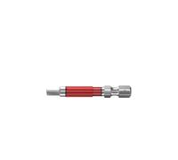 Wiha Juego de bits, bit TY de 49 mm hexagonal (ancho de llave 4), de 5 unid., de 1/4" E6,3 en caja (42125)