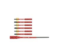Wiha Juego de bits slimBit electric en surtido con soporte slimBit 7 unid. (36079)