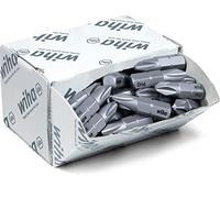 Wiha Juego de bits Standard de 25 mm Phillips (PH2), de 50 unid., de 1/4" C6,3 en envase grande (08048)