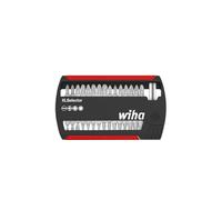 Wiha Juego de bits XLSelector Standard de 25 mm en surtido, de 32 unid. de 1/4" C6,3 (29417)