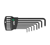 WIHA Juego de llaves Allen en soporte Classic TORX®, de 9 unid., acabado en oxidación negra (34736)