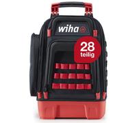 Wiha Mochila de herramientas para electricistas con 28 piezas