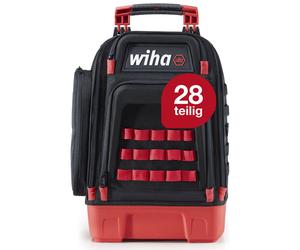 Wiha Mochila de herramientas para electricistas con 28 piezas