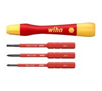 Wiha Picofinish Delgado Eléctrico Fino Screwdriver Set, 4 Piezas WHA43167
