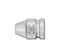 Wiha Pieza de unión con anillo de retención de hexágono exterior, cabezas cuadradas G 6,3 + G 10 + G 12,5 3/8, 1/4" (01926)