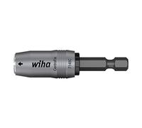 Wiha Portabits Porta-Puntas con bloqueo mecánico 1/4", magnético en caja 60 mm (39133)
