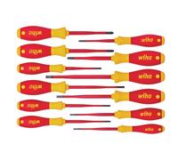 Wiha Softfinish Eléctrico Slimfix Juego Screwdriver Set, 12 Piezas WHA41003