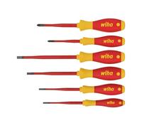 Wiha Softfinish Eléctrico Slimfix Juego Sl / Ph Screwdriver Set,6 Pieza WHA35389