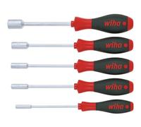 Wiha Softfinish Hex Tuerca Conductor Set, 5 Piezas WHA01034