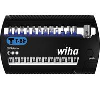 Wiha T-Bit Set Wiha® Phillips, Torx®, hexagonal, 50 mm, 13 piezas, 1/4"