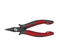 Wiha Tenazas de puntas Electronic con cabeza corta estrecha con forma recta 135 mm, 5 1/3" (26801)