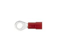 Wiha Terminal de cable plano forma anular aislado 100 ud. según DIN 0.5-1 mm², M4 (43954)