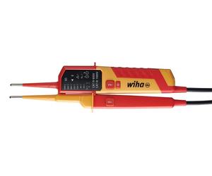 Wiha voltage and continuity tester 12-1.000 vac/1500 vdc - cat iv (452