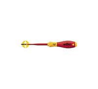 Wiha Destornillador ranurado WHA 35446 SlimFix VDE aislado 3,5 x 100 mm Arándano