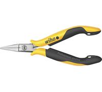 Wiha Alicates planos Professional ESD con mordazas planas cortas 120 mm, 4 3/4" (26806)