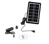 Wilafury Bomba de Agua Solar, Juego pequeño, Bomba de Fuente de Agua Solar, Bombas sumergibles de 12 V, Fuente para Estanque, jardín, Acuario, pecera
