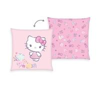 Wild South Shop Hello Kitty - Cojín (40 x 40 cm, Relleno), Color Rosa