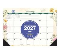 Willow Creek Press, Botanical Garden - Almohadilla de escritorio 2027 de 17 x 12 pulgadas