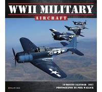 Willow Creek Press, Mini calendario de pared de aviones militares de la Segunda Guerra Mundial 2027