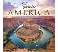Willow Creek Press, Scenic America - Mini calendario de pared 2027 de 7 x 7 pulgadas