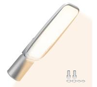 Willpower Farolas LED Exterior 50W, Lámpara de Calle LED Blanco Cálido | Luz de Seguridad 4052LM, 4000K, Alumbrado Público Aluminio, IP66 Impermeable, Para Jardín Garaje Patio Plaza Corte