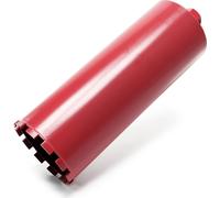 Wiltec, broca de diamante de 200 mm de diámetro, con rosca de 1 1/4 UNC y longitud de 400 mm, para perforadoras de núcleo. Broca de núcleo fabricada en metal sinterizado, apta para uso en húmedo y en