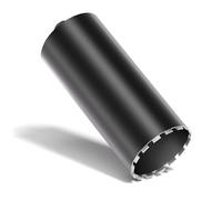Wiltec Broca diamantada Ø 202 mm largo 450 mm UNC 1¼ tipo 2 broca hueca de perforación en húmedo corona broca de diamante saca núcleos para perforación hormigón, piedra, granito
